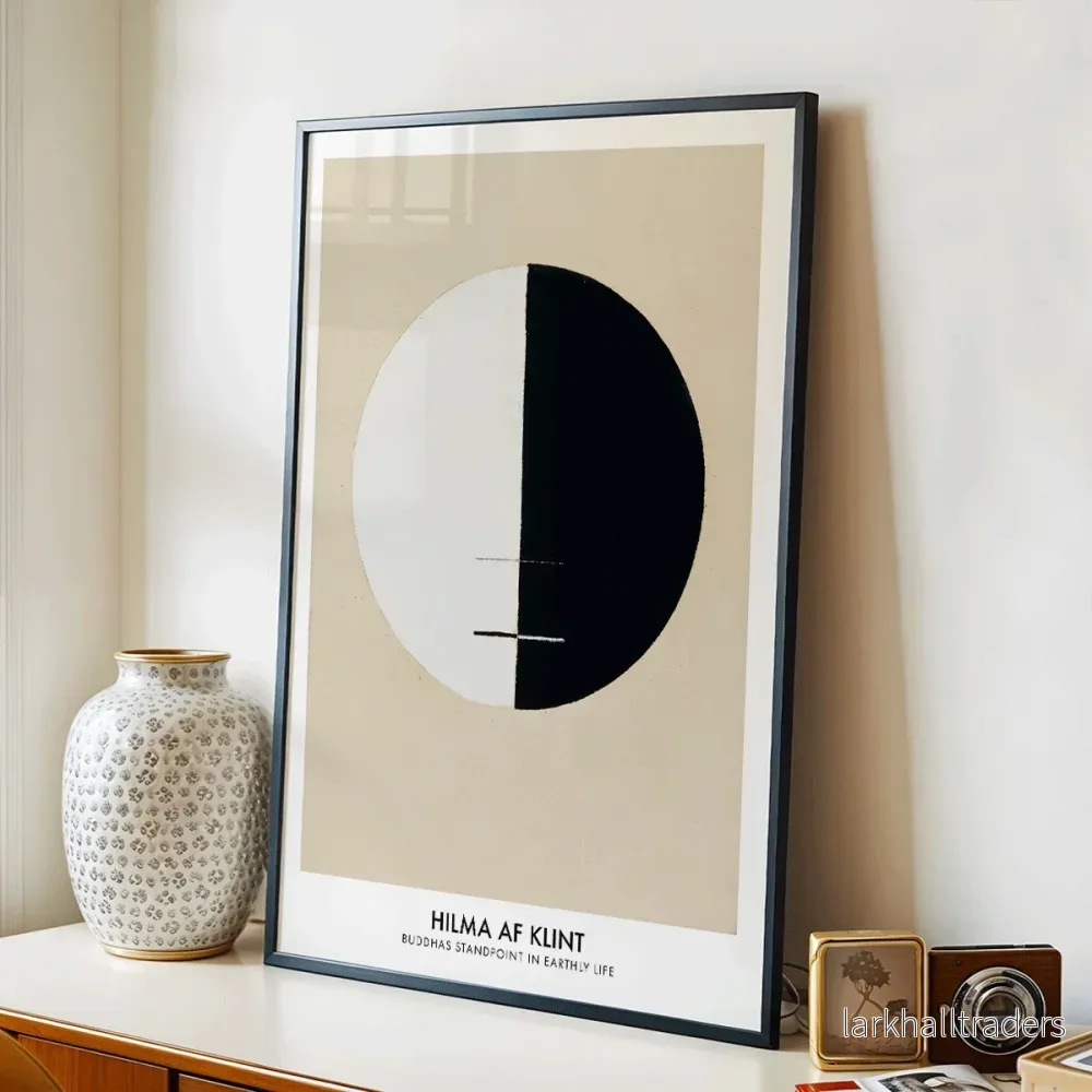 Buddhas ståndpunkt i tidiga år Poster - Bild 3