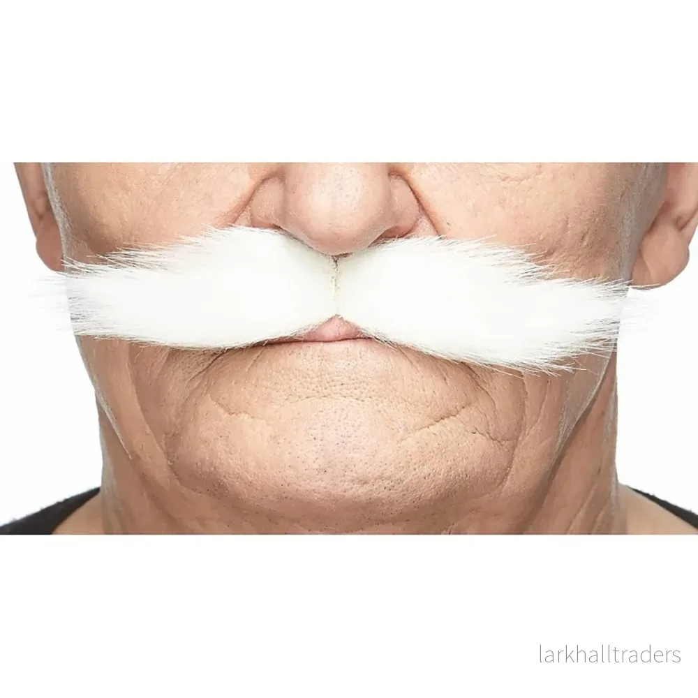 Mustasch, klondike vit Mustasch, klondike vit