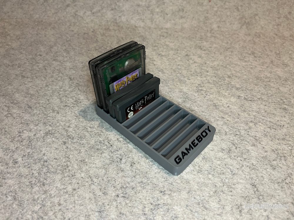 Spelställ för 10 GameBoy cartridge med GAMEBOY text - Bild 2
