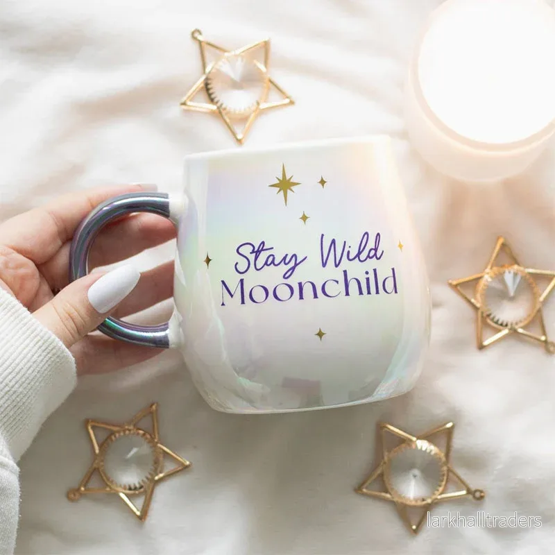 Rundad mugg - Stay Wild Moon Child
