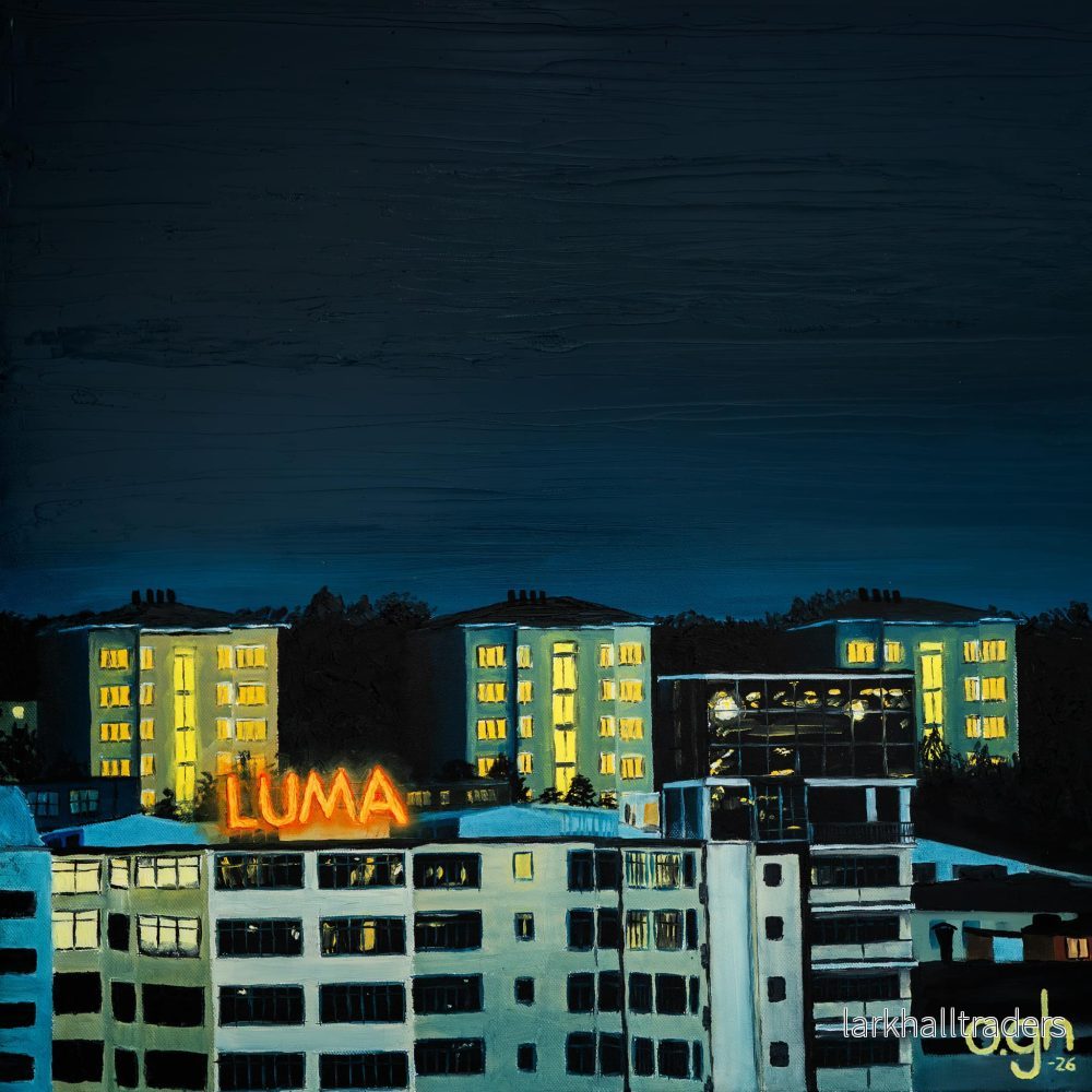 Luma II – Olja på duk, Original - Bild 2