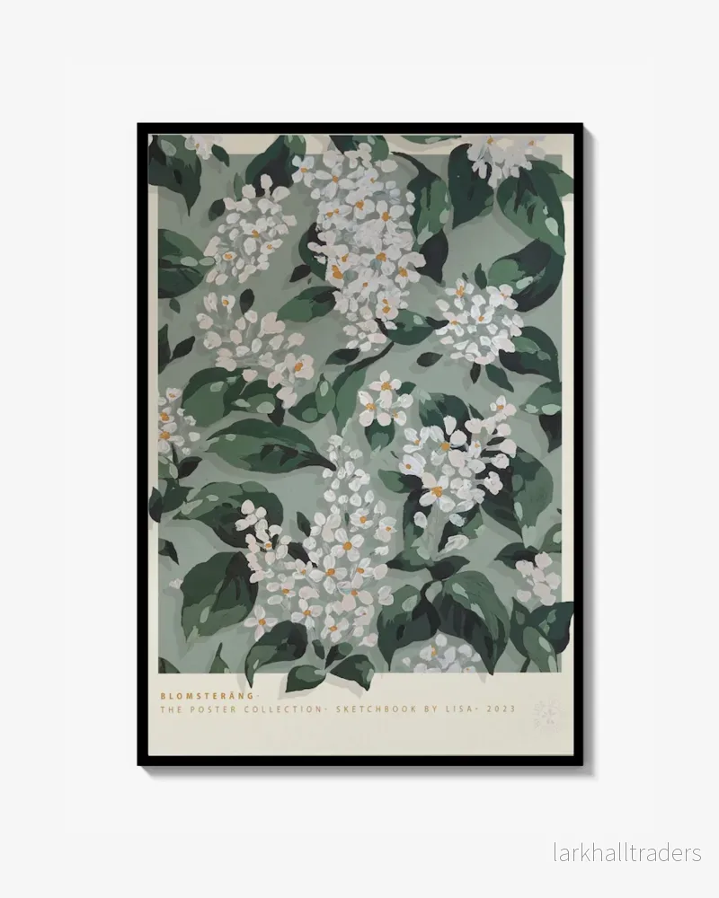 Blomsteräng – Poster