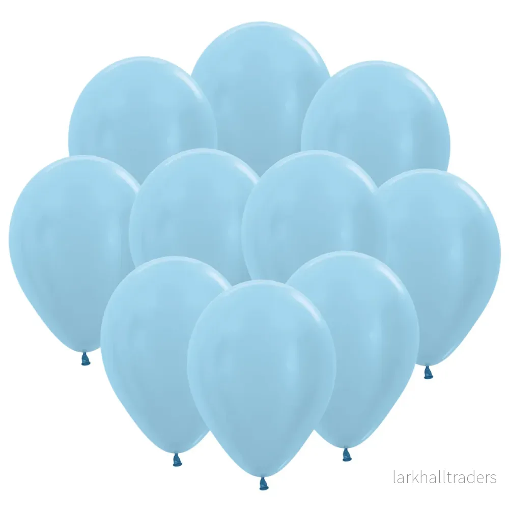 Ballonger, satin blå 10 st Ballonger, satin blå 10 st