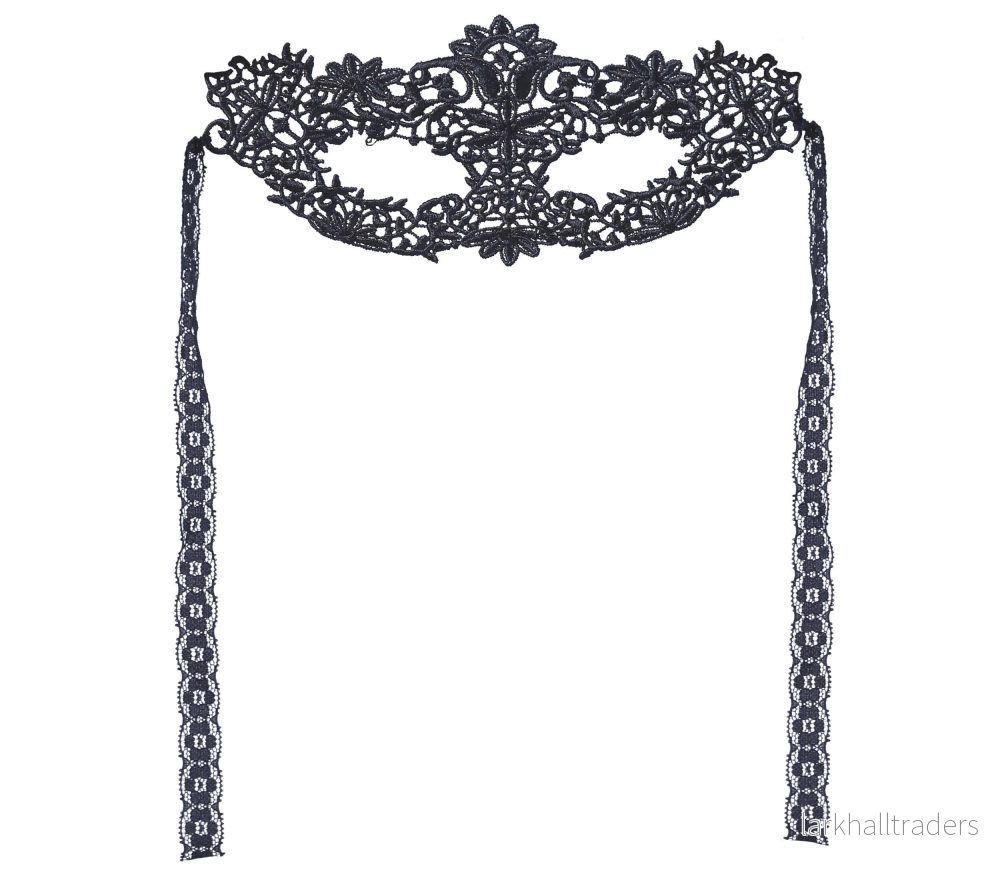 Ögonmask, Black lace 4 - Bild 3