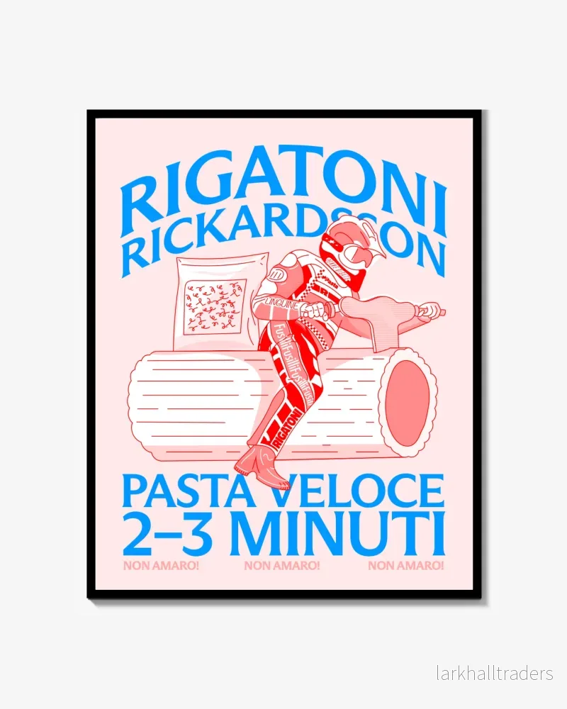 Rigatoni Rickardsson – Poster Rigatoni Rickardsson – Poster