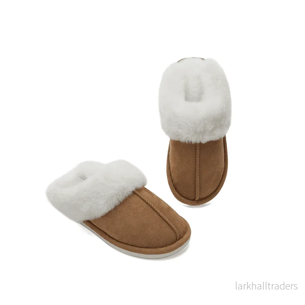 Inneskor/Tofflor med vit sula - Mjuka, Värma och Härliga, designade för att skämma bort dina fötter - Bild 3