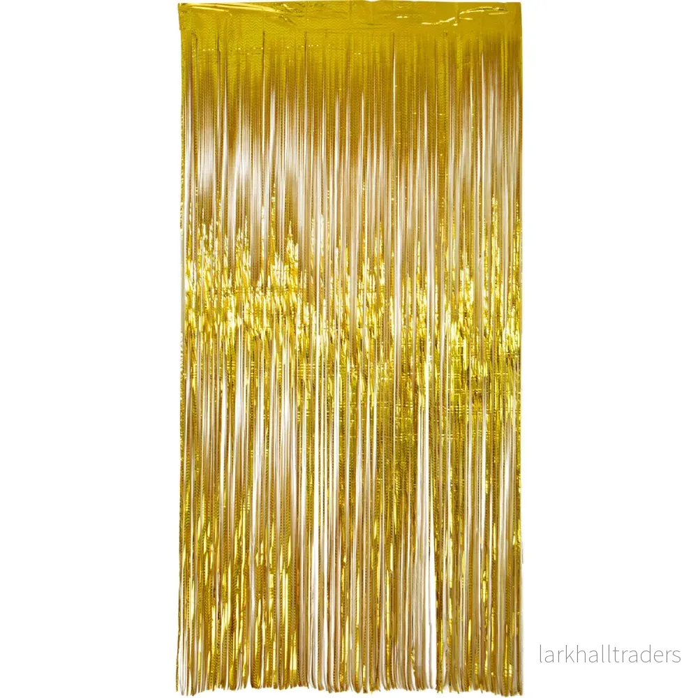 Glitterdraperi, guld 1×2 m Glitterdraperi, guld 1×2 m