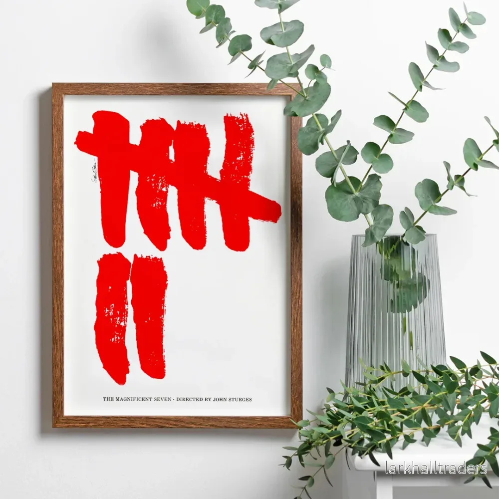 De magnifika sju Poster