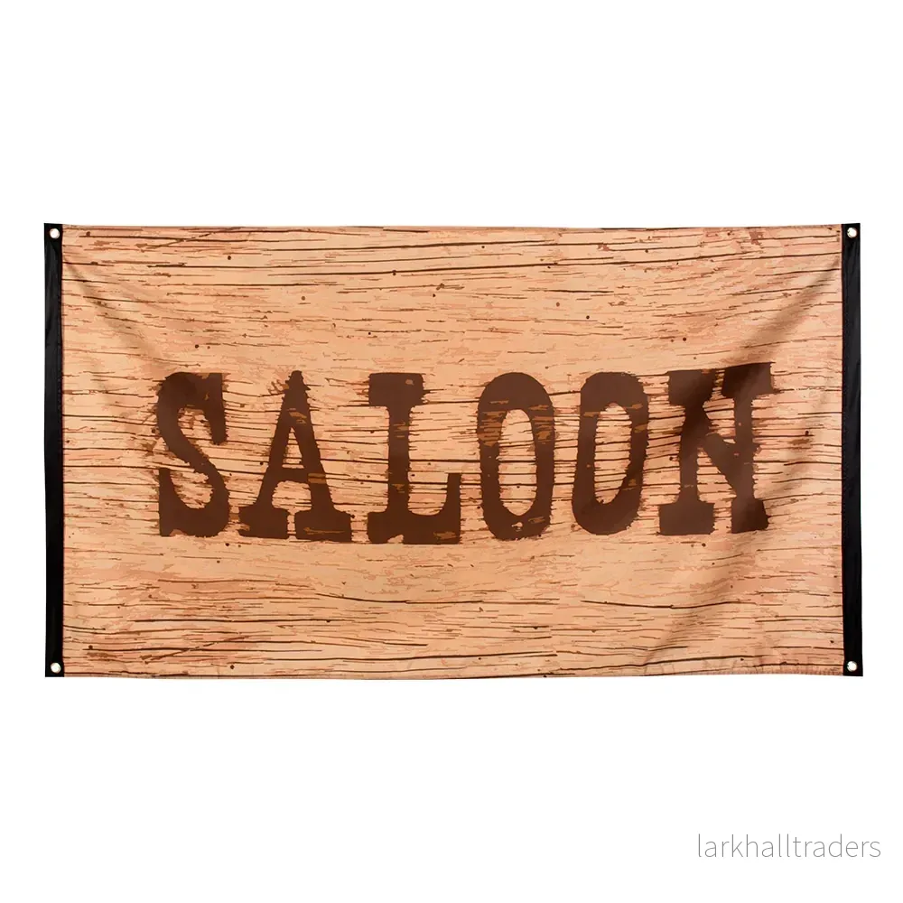 Banner, wild west 90×150 cm Banner, wild west 90×150 cm