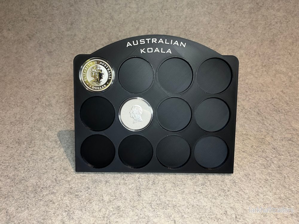 Displayställ för 12 st 1 oz Australian Koala-silvermynt - Bild 2