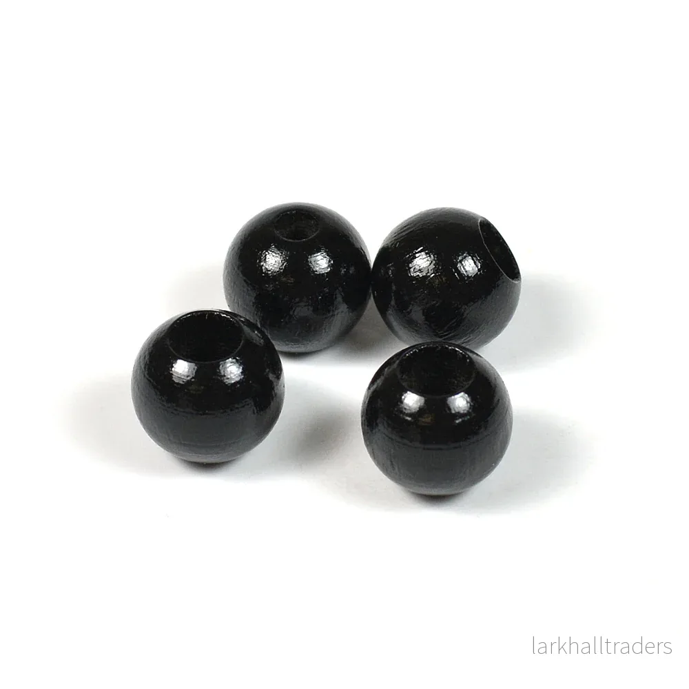 Säkerhetspärlor, 10mm, svart, 6st Säkerhetspärlor, 10mm, svart, 6st