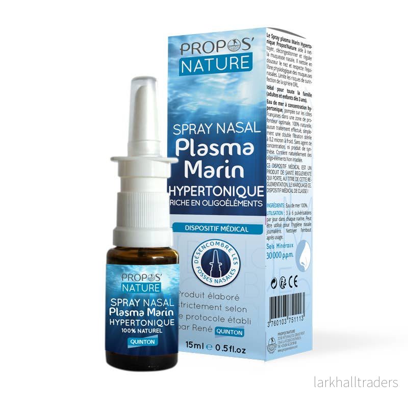 Hypertonisk Havsplasma Näspray vårda näsans slemhinnor Hypertonisk Havsplasma Näspray vårda näsans slemhinnor