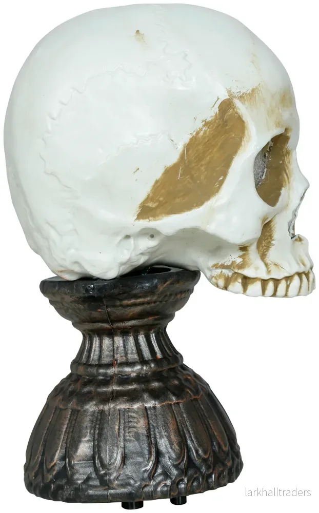 Dödskalle med ljud och ljus, 28 cm - Bild 3