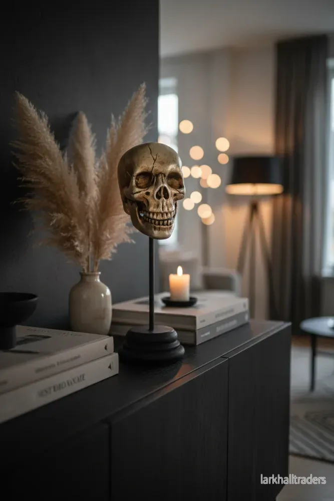 Big Skull Ch On Stand Sla - Bild 2