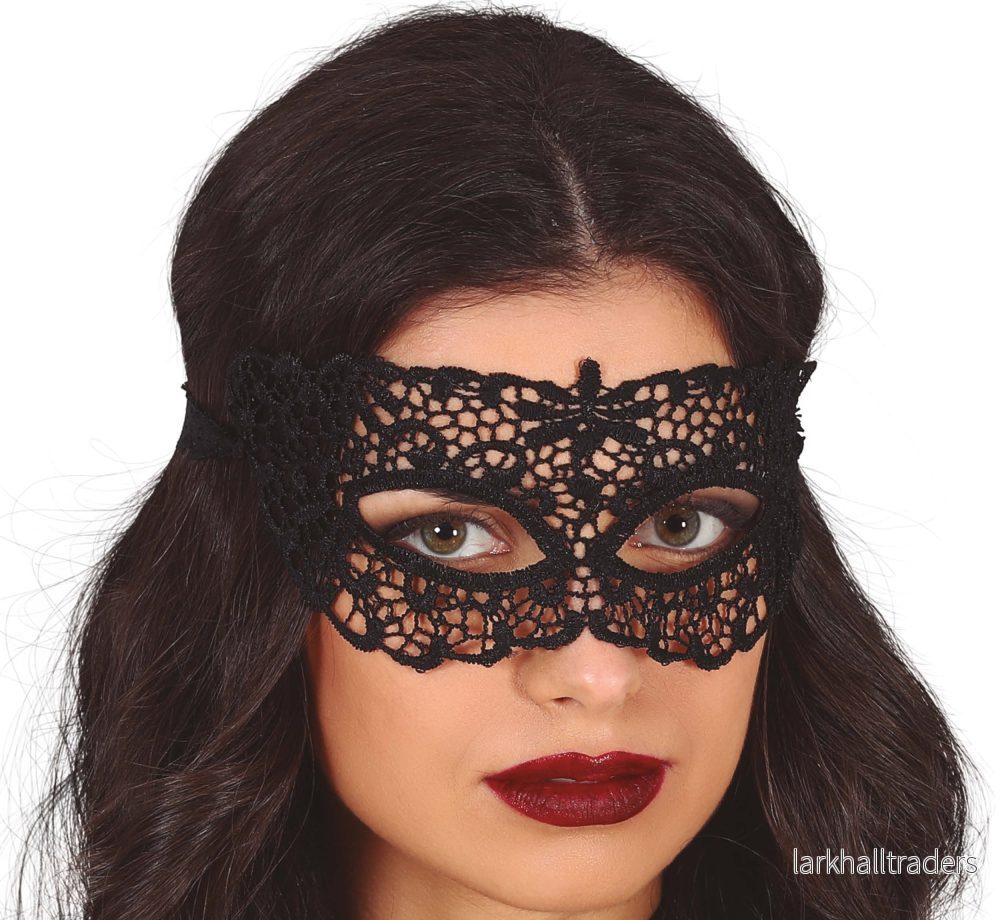 Ögonmask, Black lace 3 - Bild 2