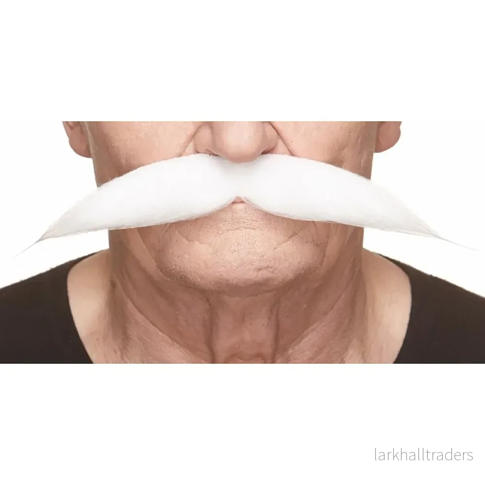 Mustasch, marshall vit Mustasch, marshall vit