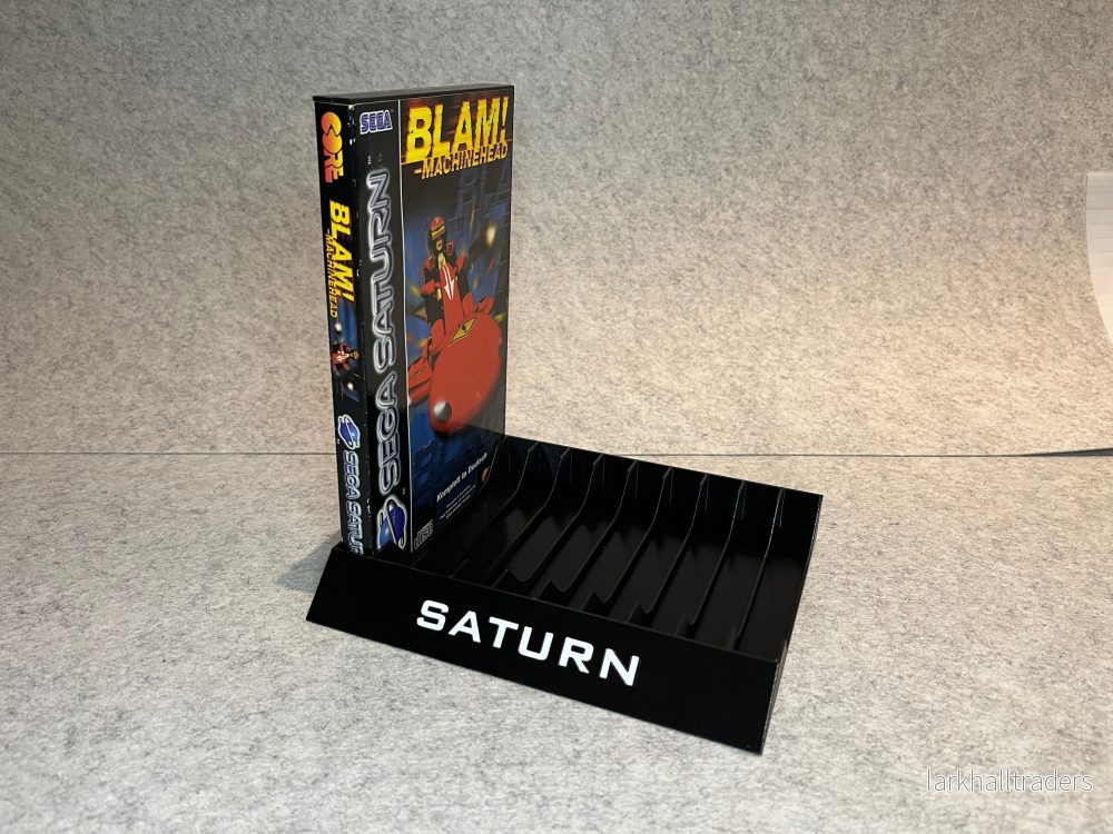 Spelställ för 10 Sega Saturn spel