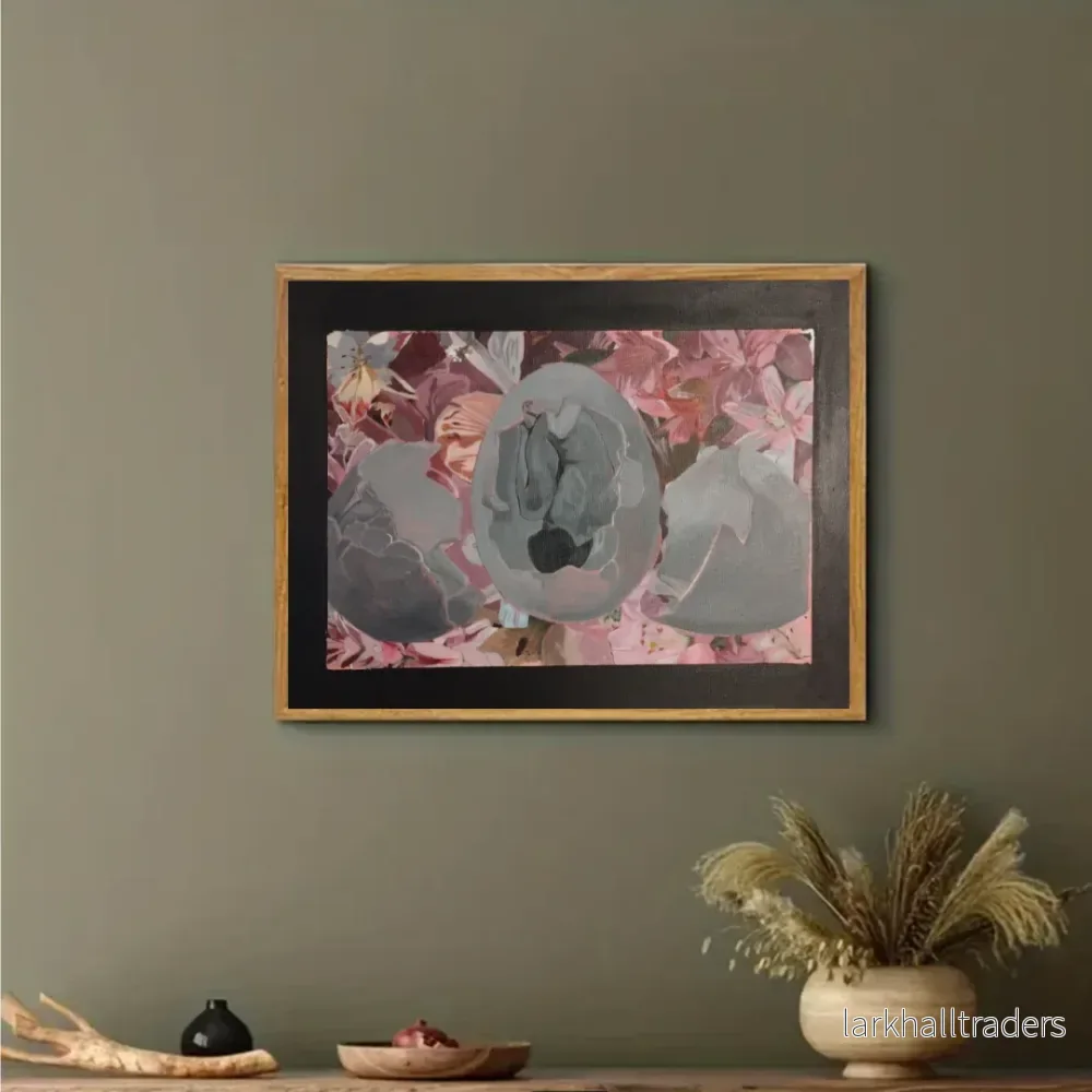 Rebirth, akryl- och oljefärg, Original Målning - Bild 2