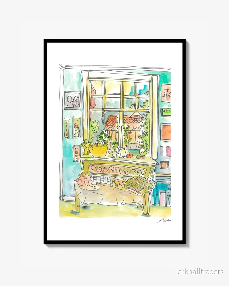 Malins Window Print Malins Window Print