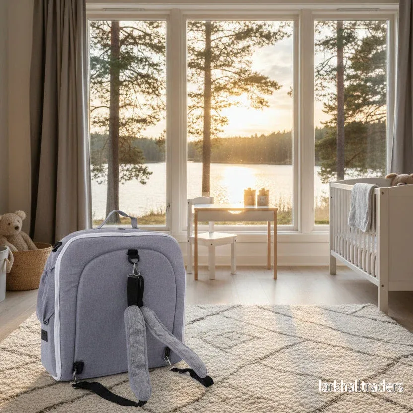 Resesäng KRIBBA – Kompakt och stabil resesäng för trygg sömn på resan - Bild 2
