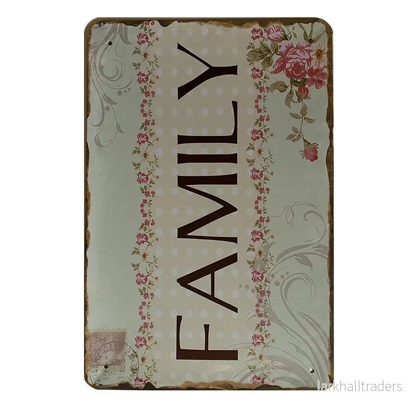 Metallskylt – Family Metallskylt – Family