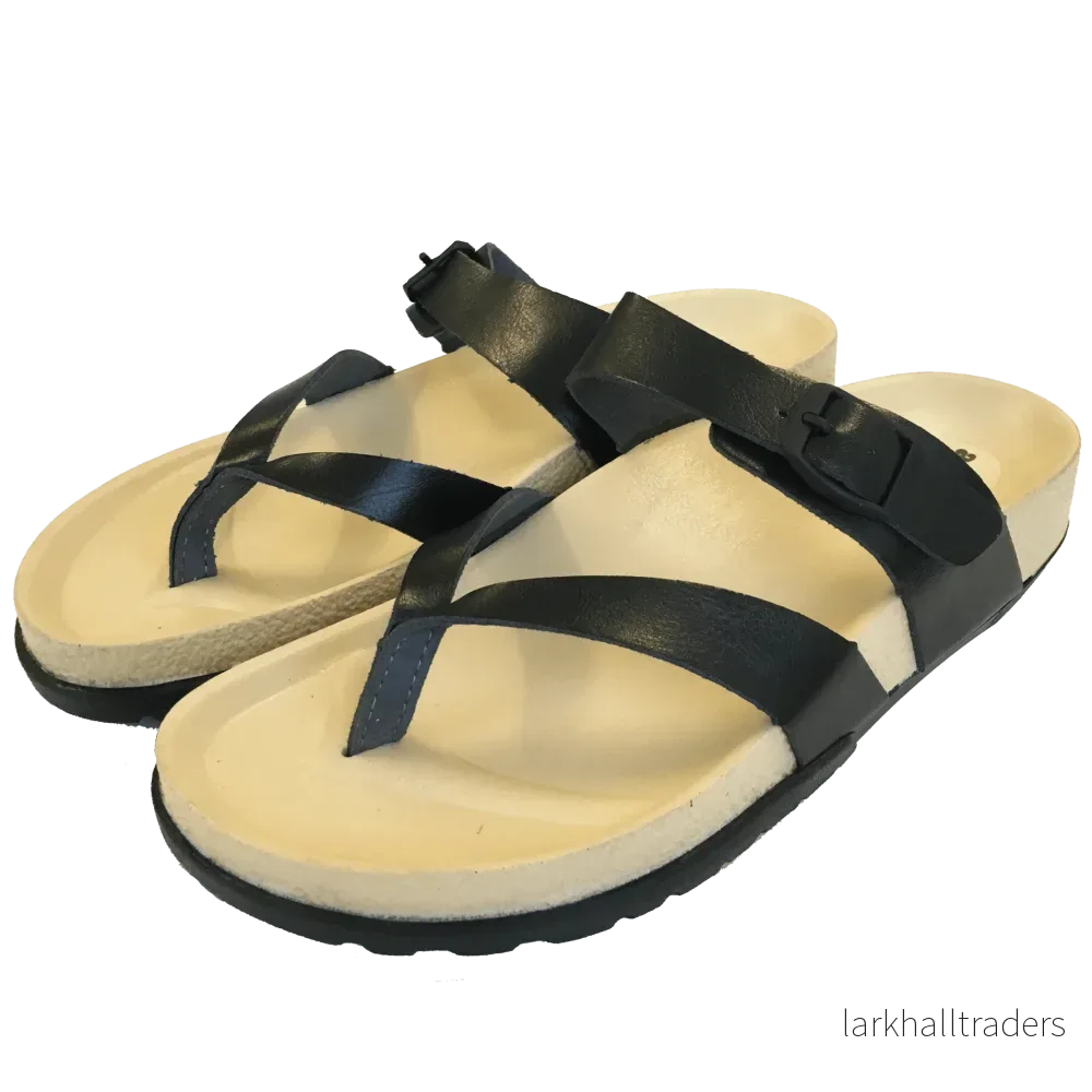 Sandaler Aerosoft Soft Unisex - vit eller svart - Bild 2