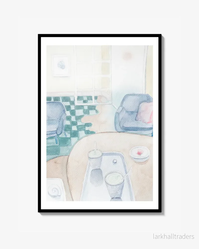 Sea shell cappuccino - Poster
