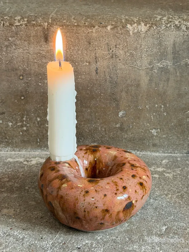The Donut glow - Keramik Ljushållare