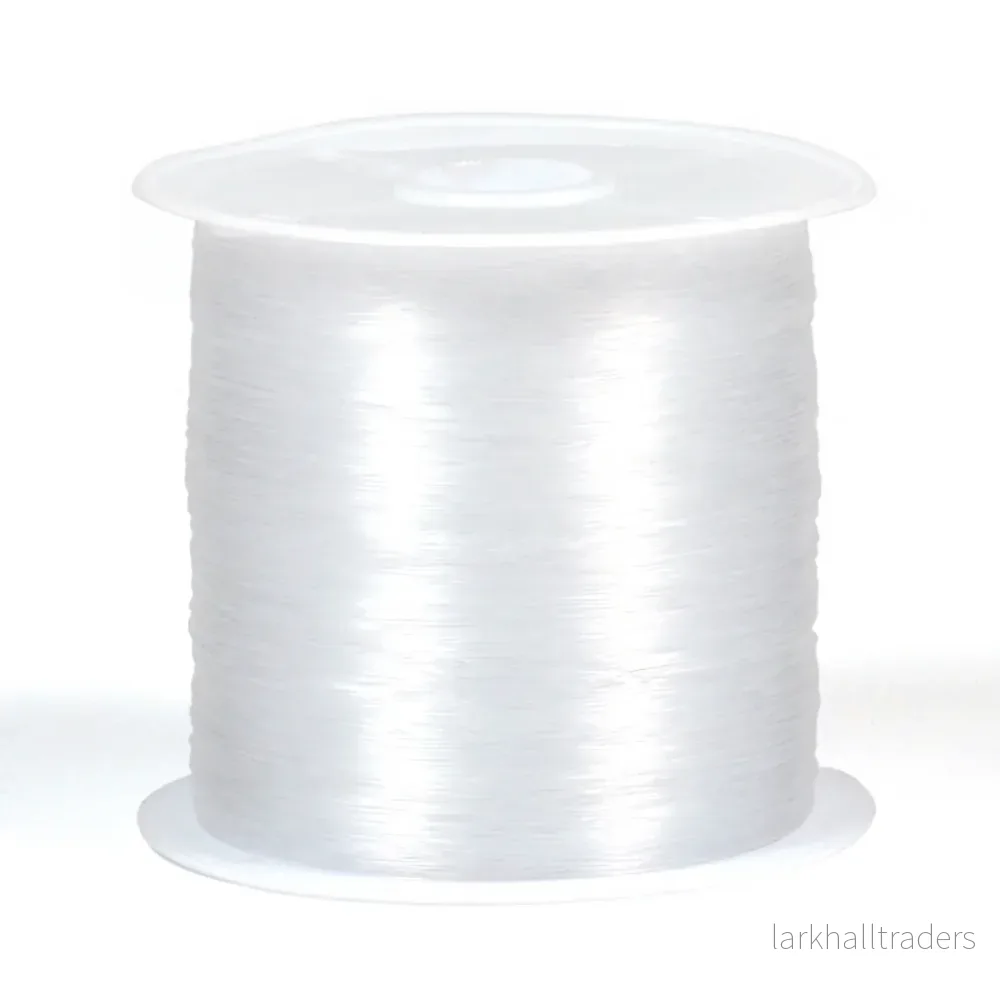 Nylonlina, ej elastisk, 0,3mm, 75m