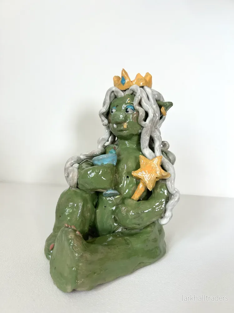 Troll Princess Skulptur - Bild 2