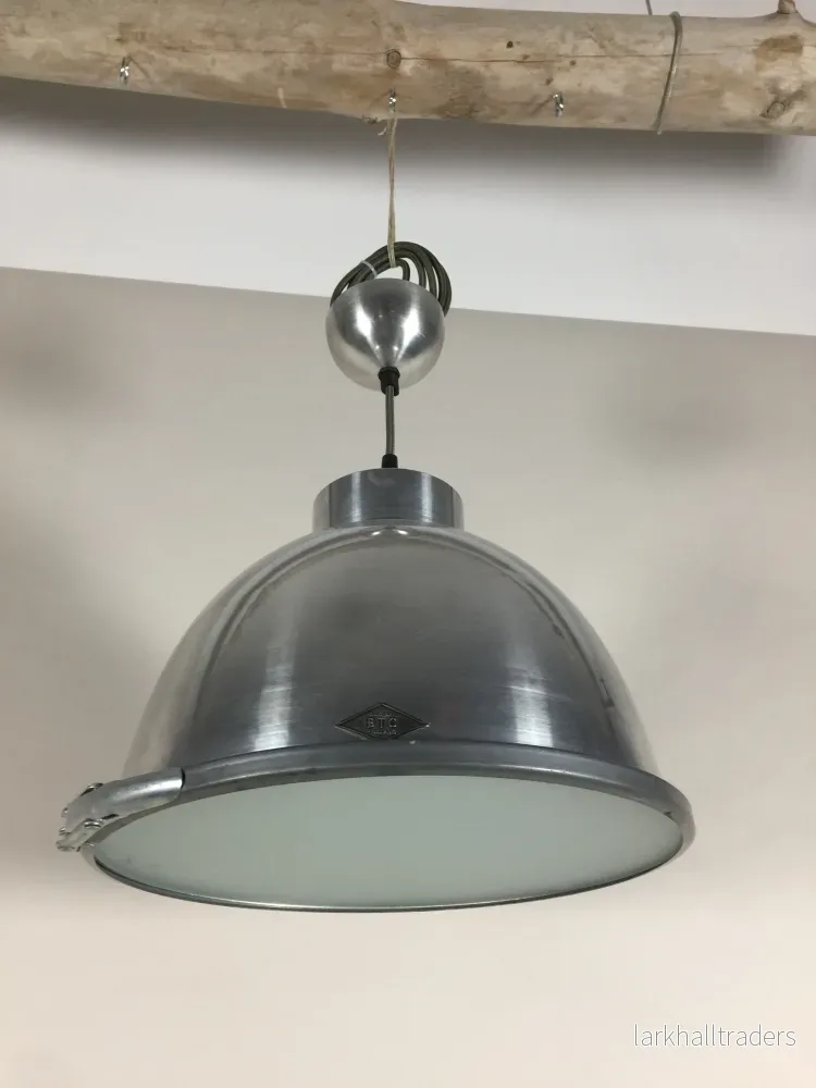 Original BTC lampa - Giant med sandblästrat glas - Bild 2