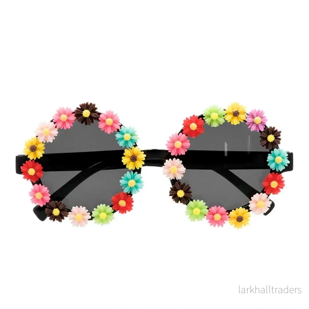 Glasögon, blommiga kransar Glasögon, blommiga kransar