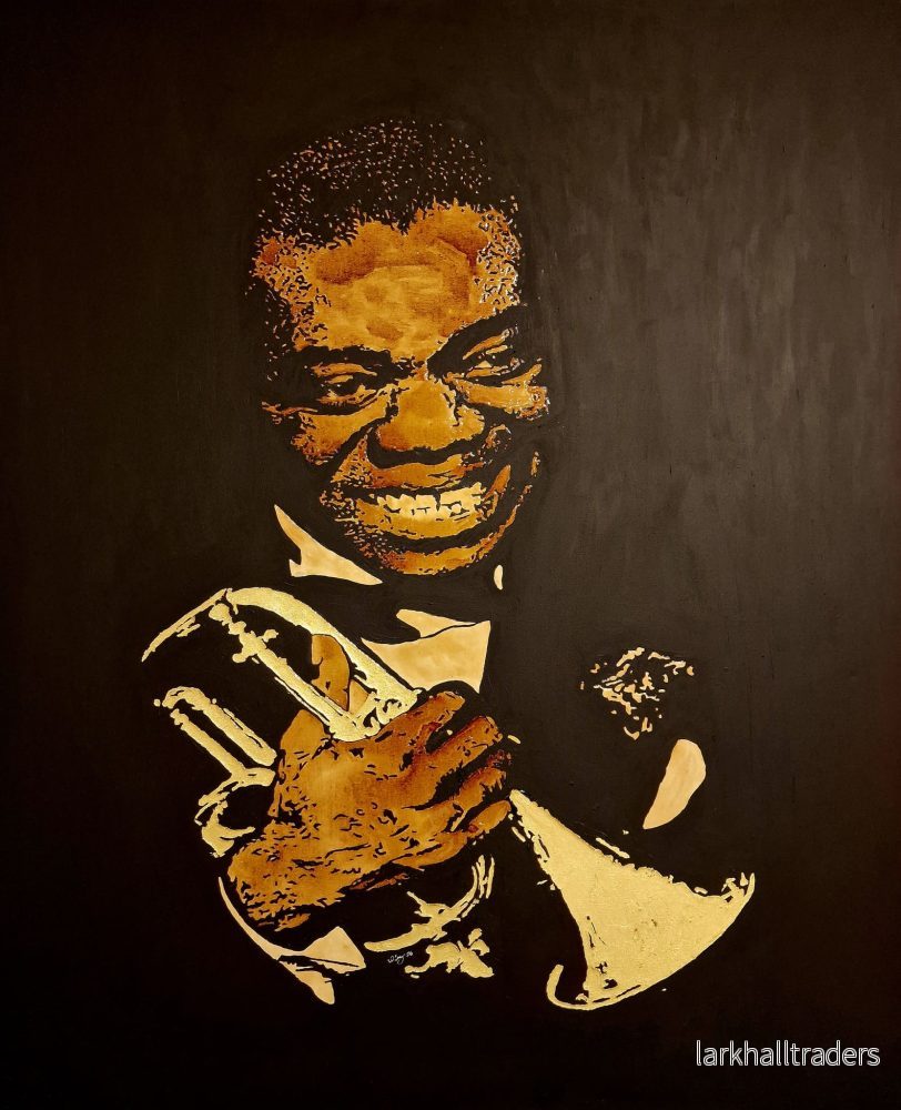 Louis Armstrong - Tribute in coffee Original - Bild 3