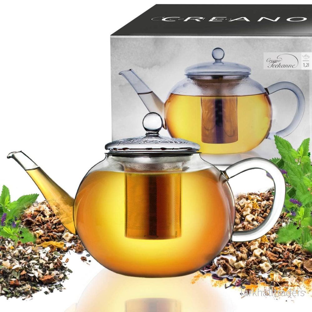 Creano Tekanna 1,2 L Glas lock i ett - Bild 2
