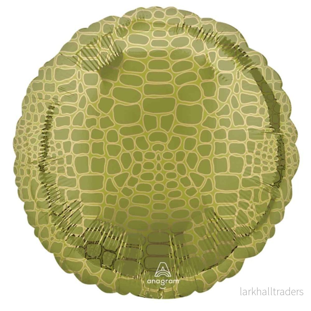 Folieballong, aligatormönster 43 cm Folieballong, aligatormönster 43 cm