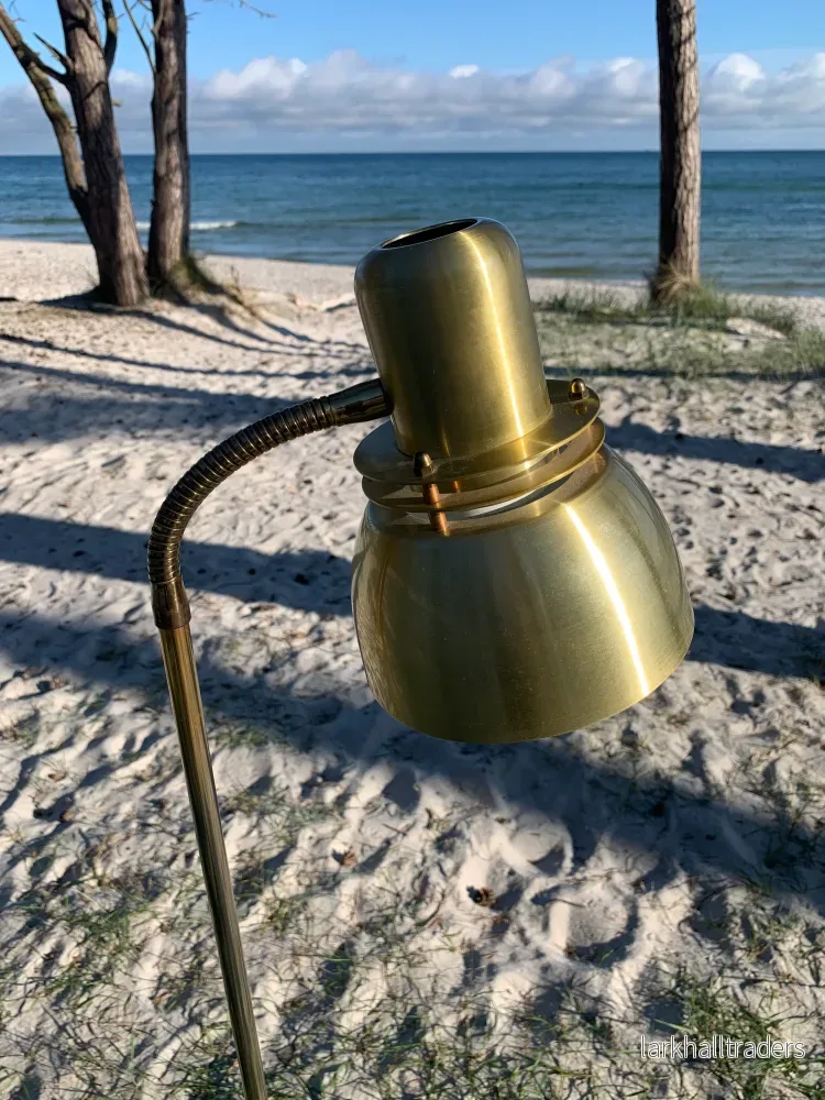 Golvlampa i mässing - Bild 2