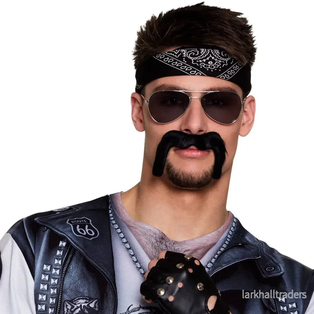 Mustasch, biker Mustasch, biker