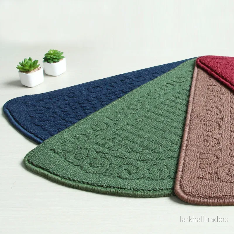 RetroCurve Mat – Halvmåneformad Dörrmatta i Retrodesign - Bild 2