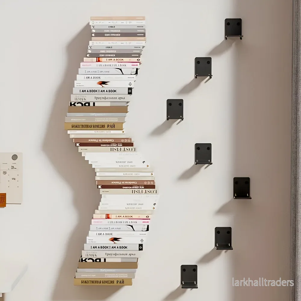SkyShelf – Osynlig Flytande Bokhylla i Järn - Bild 3