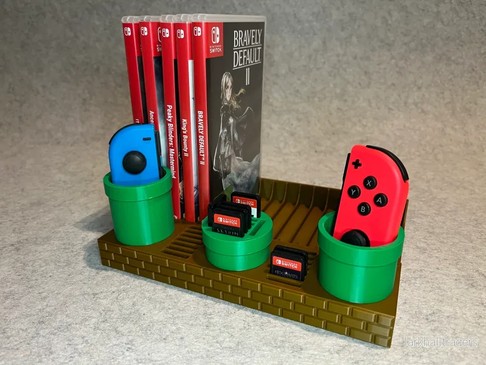 Super Mario spelstation för Nintendo Switch - Joy-Con-hållare & spelställ - Bild 3