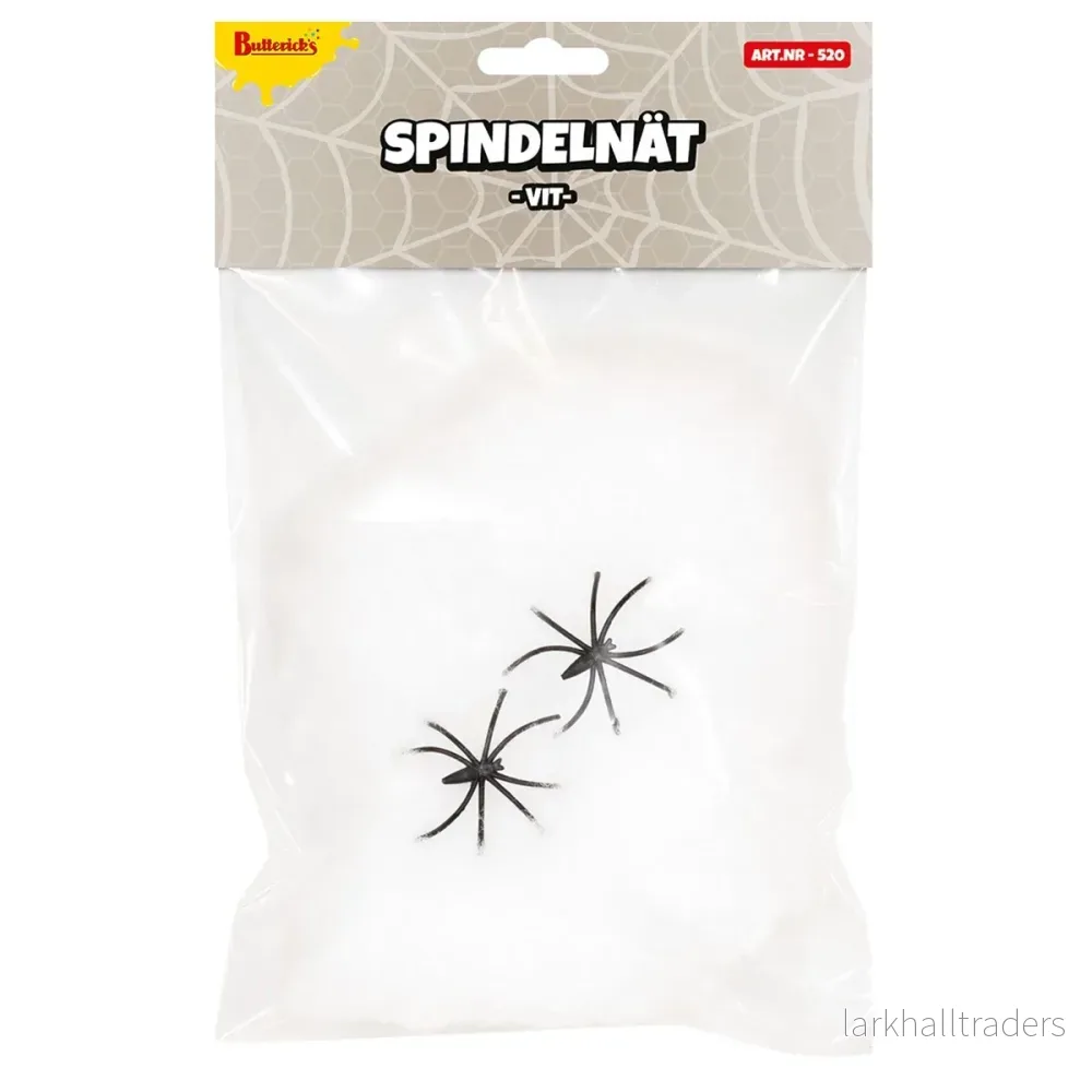 Spindelnät, vit 20 g Spindelnät, vit 20 g