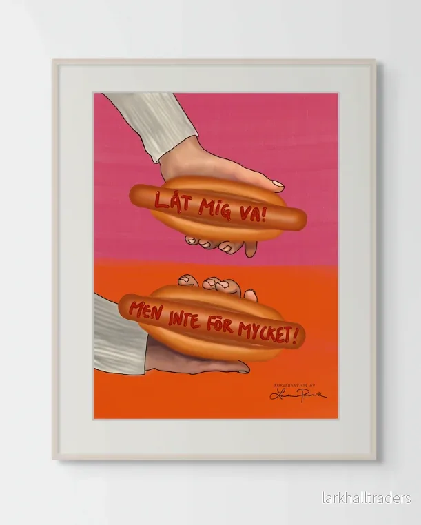 Konversation "Låt mig va!" Poster - Bild 2