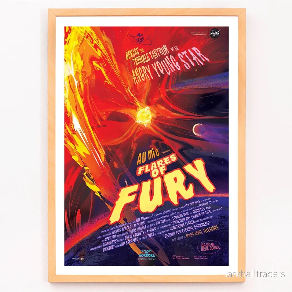 Vredens flammor Poster - Bild 3