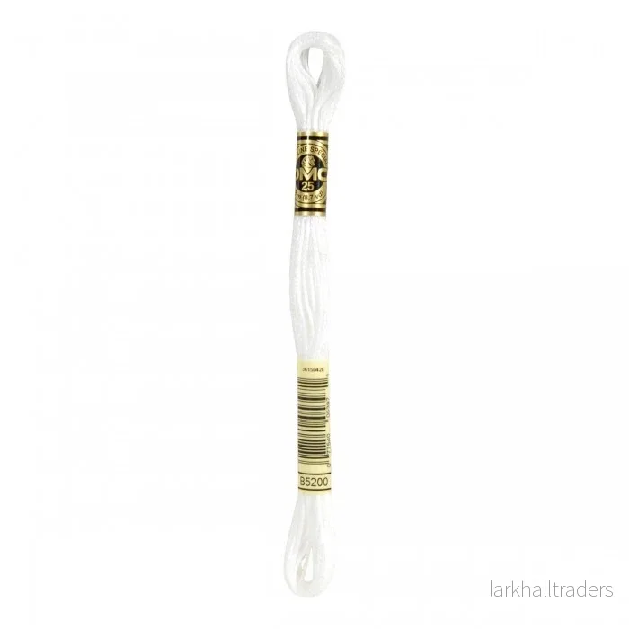 Broderigarn DMC Mouliné – B5200 Vit Broderigarn DMC Mouliné – B5200 Vit