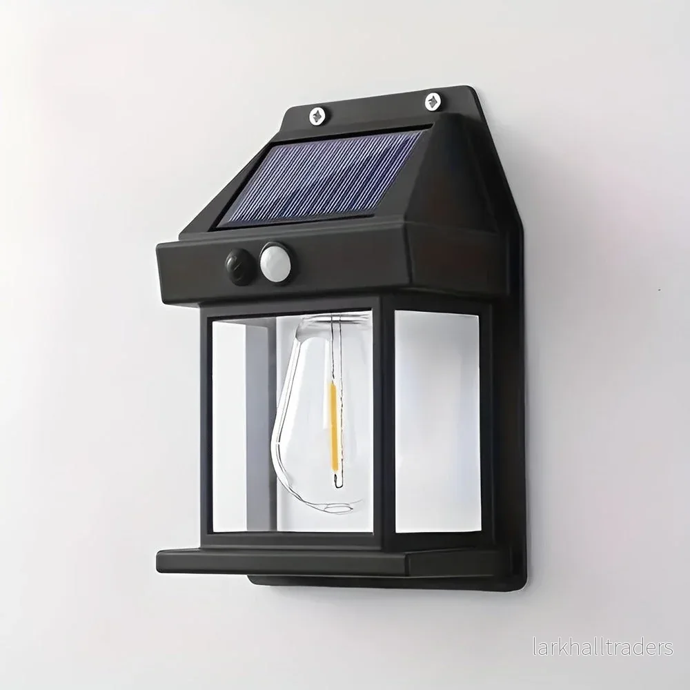 Solvion – Solcellsdriven Vägglampa med Rörelsedetektor Solvion – Solcellsdriven Vägglampa med Rörelsedetektor