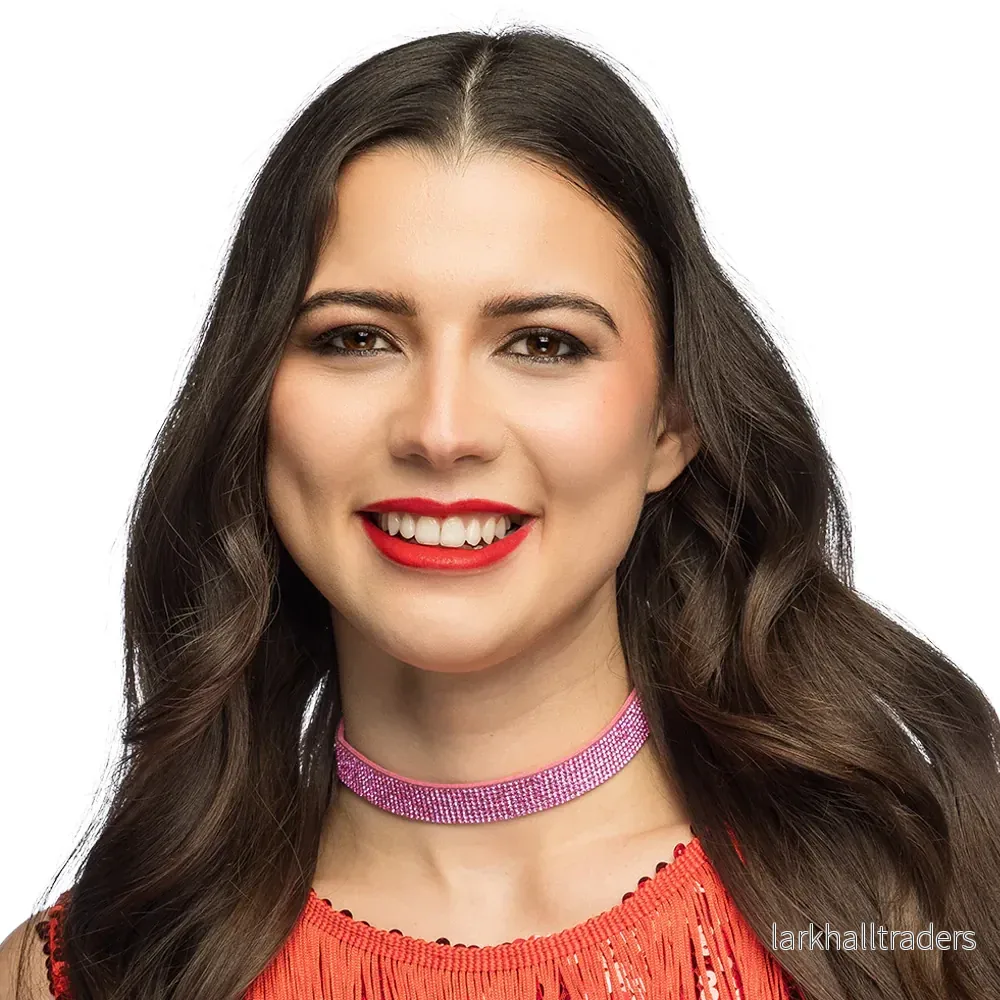 Choker, crystal pink - Bild 2