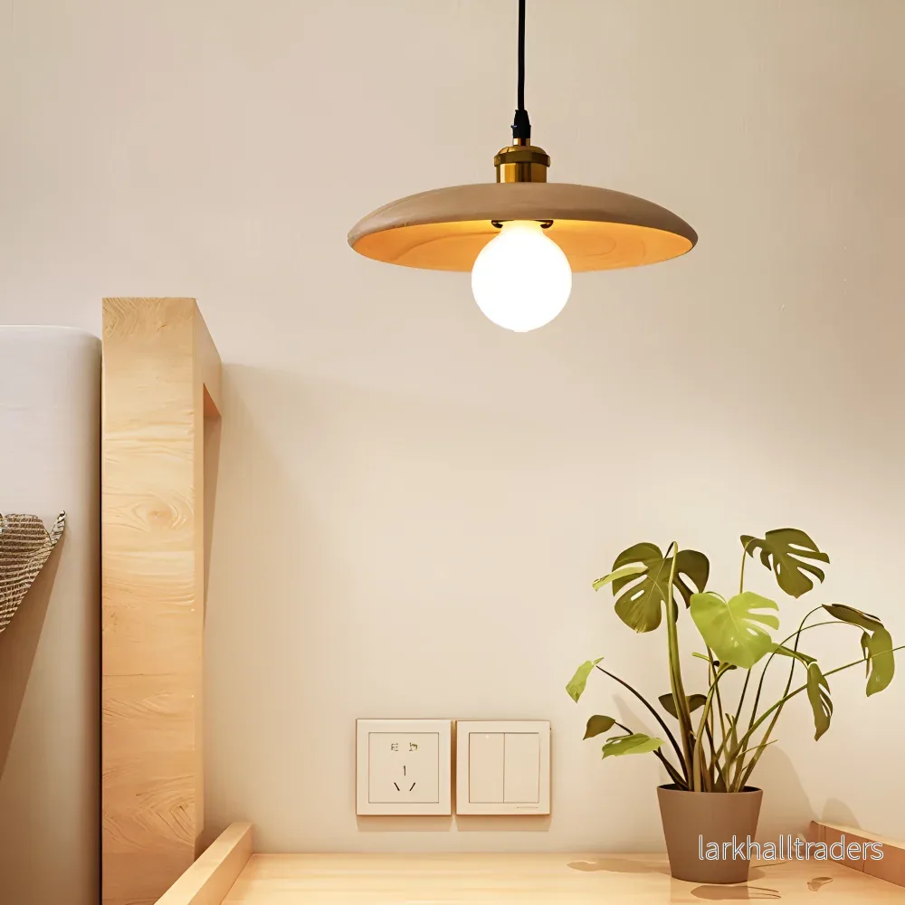 Oakai – Träpendellampa med Japansk Minimalistisk Design - Bild 3