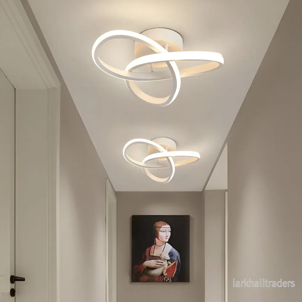 AeroSwirl – Konstnärlig LED Taklampa med Virvlande Design - Bild 2