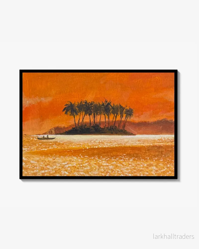 Sunset Over the Sea Poster Sunset Over the Sea Poster