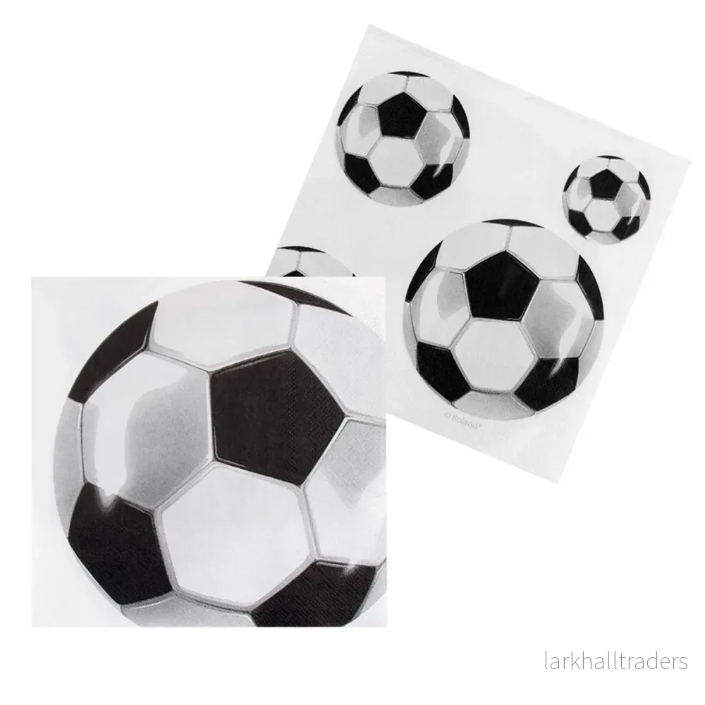 Servetter, fotboll 20 st